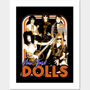 New York Dolls Chronicles Picturing Punk Rock History Posters and Art